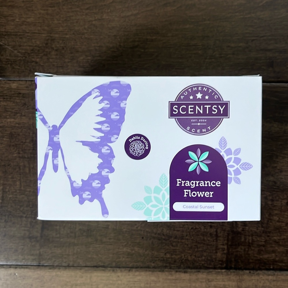 Scentsy Fragrance Flower - Coastal Sunset in Dahlia Darling